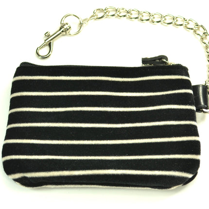 WSP101  VELVET STRIPE WALLET PURSE