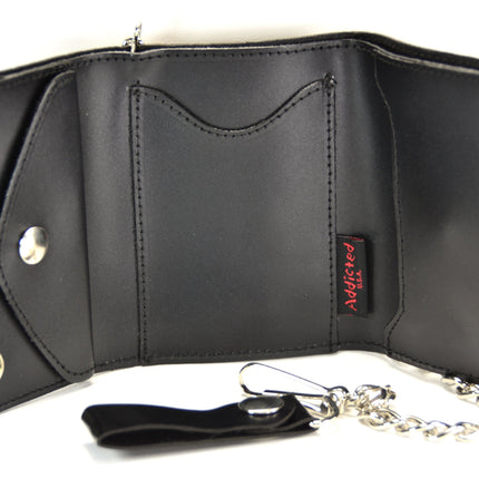 WSW101RED SKULL WINGS WALLET
