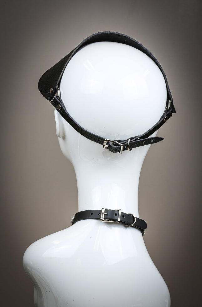 XC105L LEATHER VISOR HAT