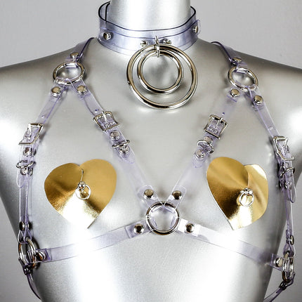 XH101VN  4 BUCKLE BRA SKINNY BODY HARNESS