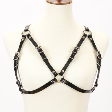 XH101VN  4 BUCKLE BRA SKINNY BODY HARNESS