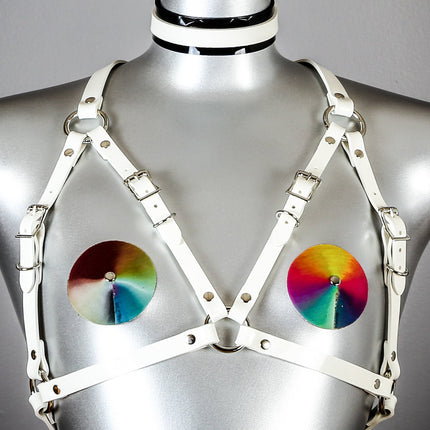 XH101VN  4 BUCKLE BRA SKINNY BODY HARNESS