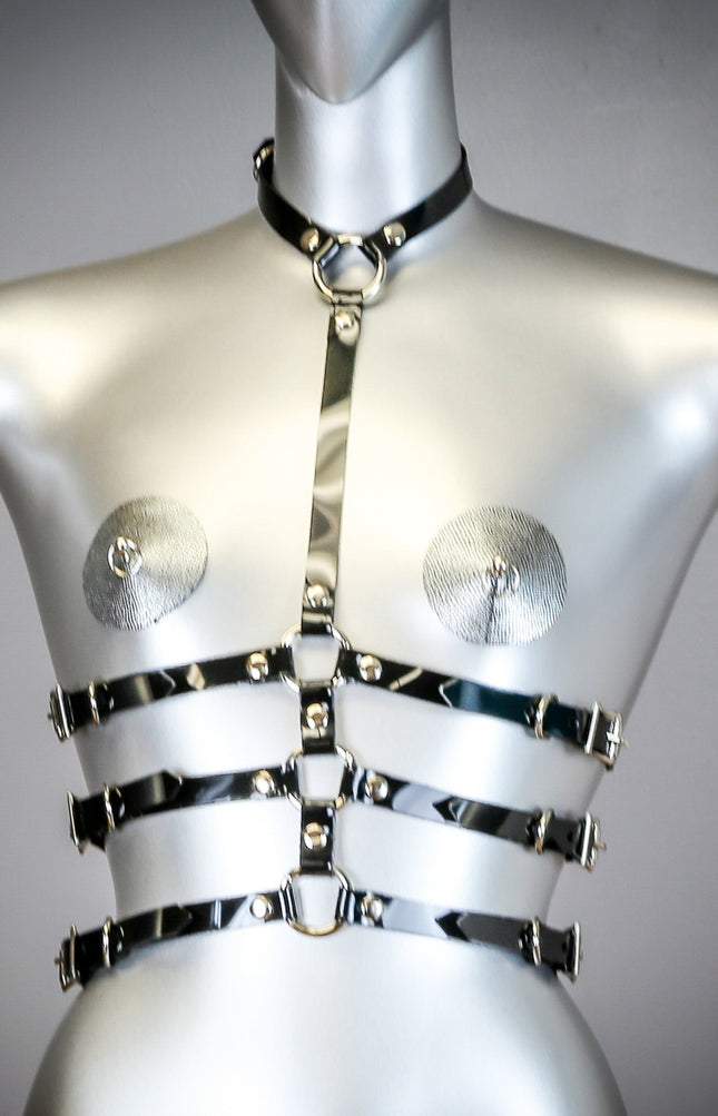 XH102VN 3 STRAP BUCKLE HARNESS ASSORTED VINYL