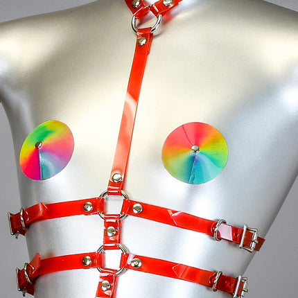 XH102VN 3 STRAP BUCKLE HARNESS ASSORTED VINYL