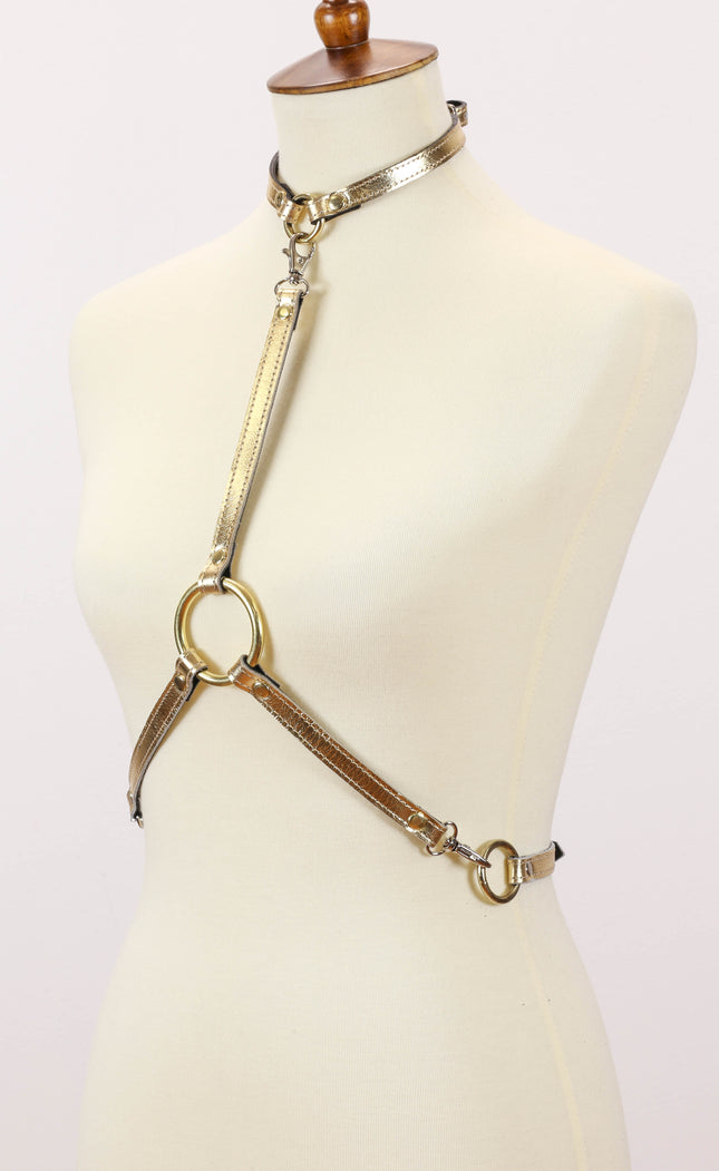 XH108P 3 CLASP HARNESS ASSORTED PATENT