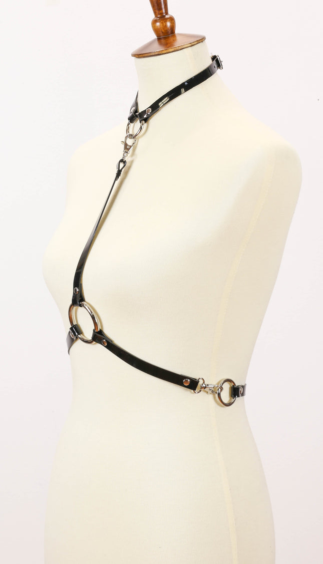 XH108VN 3 CLASP HARNESS ASSORTED VINYL