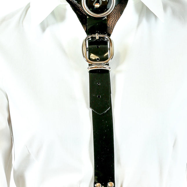 XH126VN  POSTURE COLLAR WIDE BODY HARNESS PVC