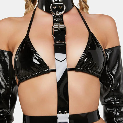 XH126VN  POSTURE COLLAR WIDE BODY HARNESS PVC