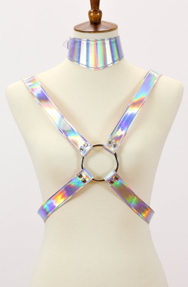 XH136RN ASSORTED RAINBOW CROSS HARNESS FOR WOMEN