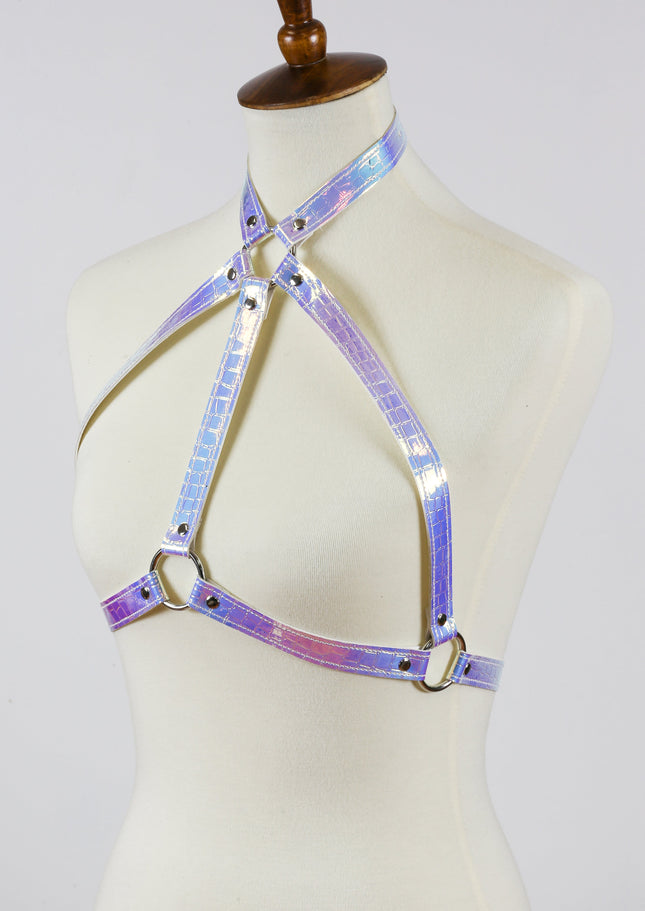 XH139RN ASSORTED RAINBOW FITTED CHEST HARNESS