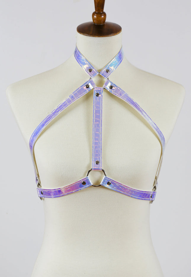 XH139RN ASSORTED RAINBOW FITTED CHEST HARNESS
