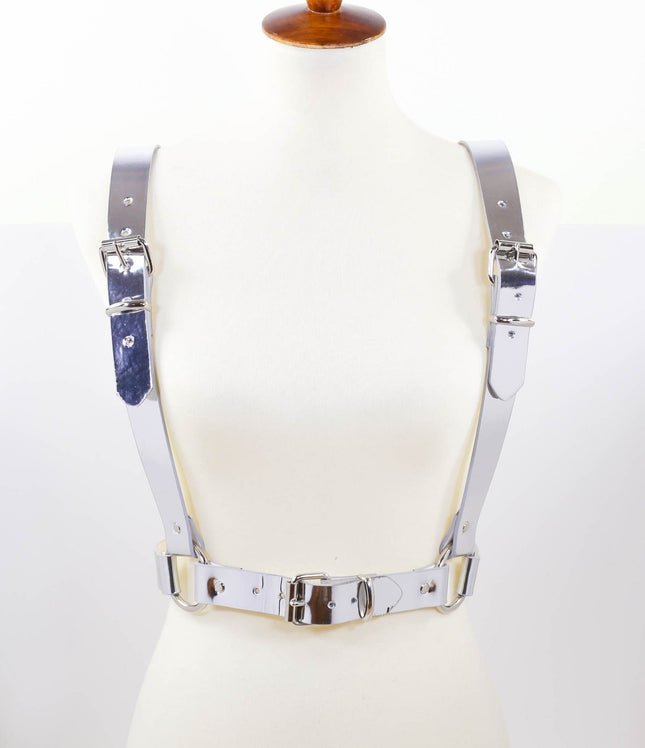 XH212P SUSPENDER STYLE HARNESS ASSORTED PATENT
