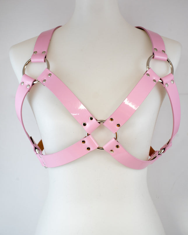 XH216WIDE   1 1/4" WIDE BRA HARNESS 3MM THICK