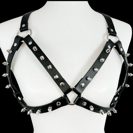 XH224 1/2" SPIKE BRA HARNESS