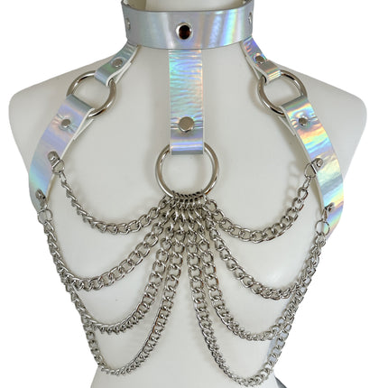XH230 RAINBOW RING AND CHAIN