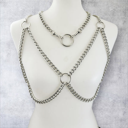 XH235 4MM REGULAR CHAIN BRA HARNESS