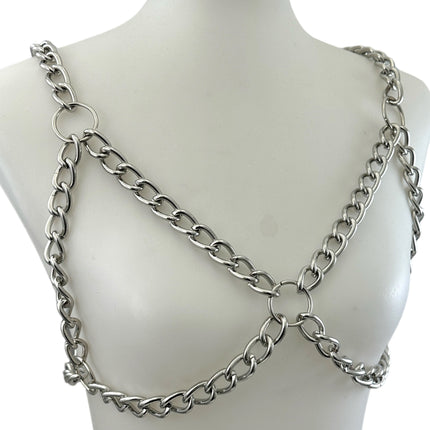 XH235H THICK HEAVY CHAIN BRA HARNESS