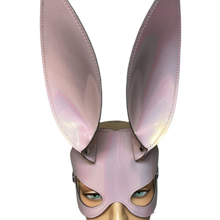 XM101P   PATENT LEATHER BUNNY MASK