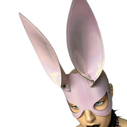 XM101P   PATENT LEATHER BUNNY MASK