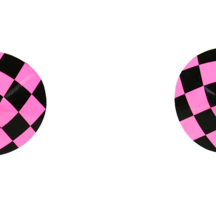 XP112CHECKERED CHECKERED PASTIES PAIR