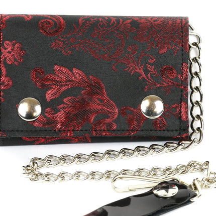 XW101BLK BROCADE WALLET
