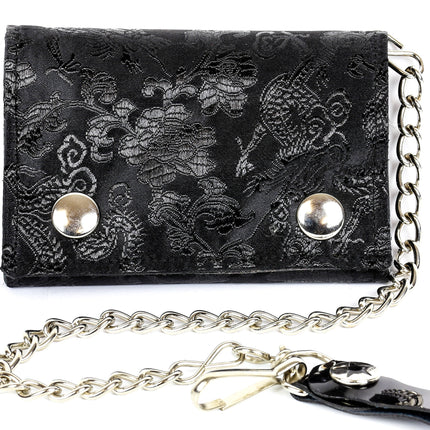 XW101BLK BROCADE WALLET