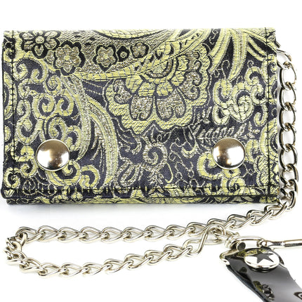 XW101BLK BROCADE WALLET