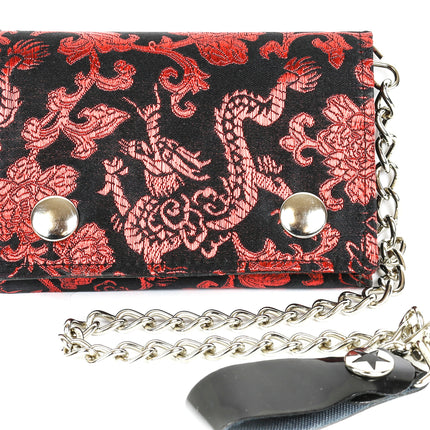 XW101BLK BROCADE WALLET