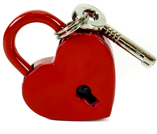 PAD LOCK HEART