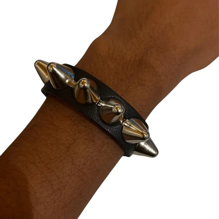 BC194UK77 ONE ROW UK77 STUDDED BRACELET